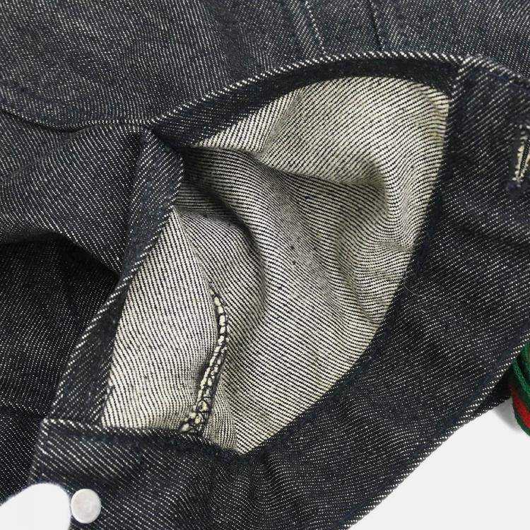مملوكة مسبقًا Gucci Black Denim Jacket 