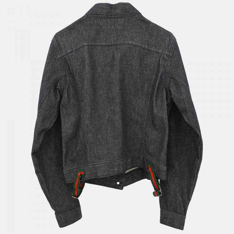 مملوكة مسبقًا Gucci Black Denim Jacket 