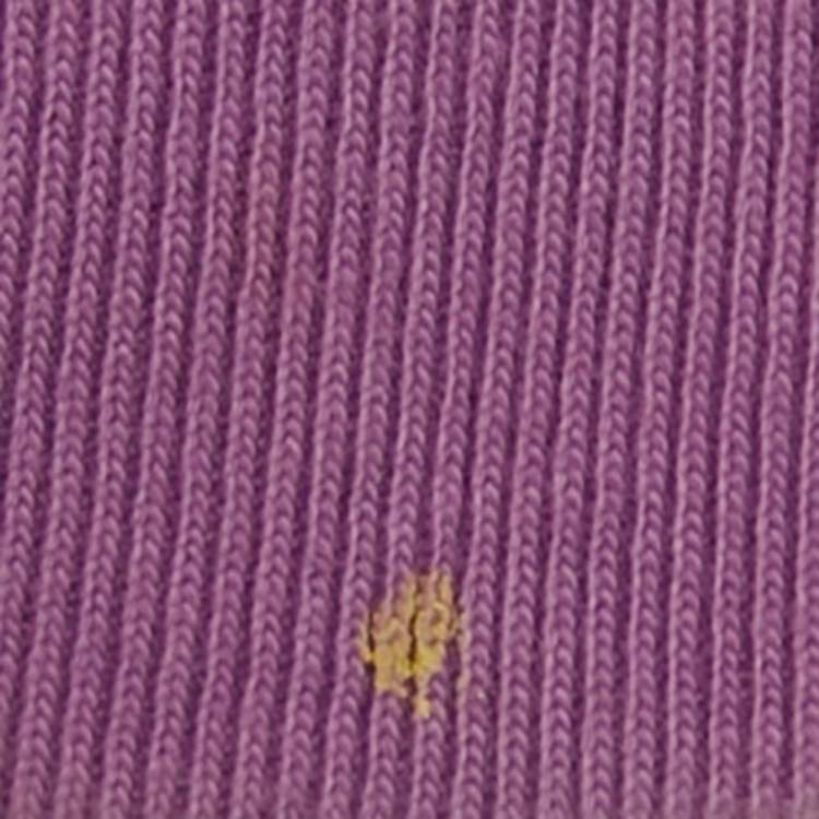 Pre Owned Gucci Purple Printed Cotton Sweatshirt XS