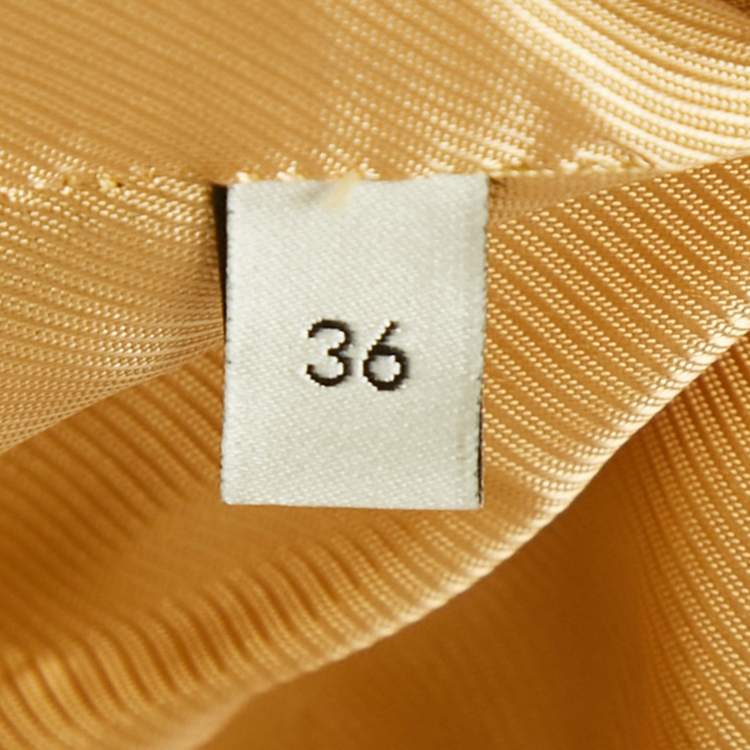 Pre Owned Gucci Multicolor Checkered Wool Double Breasted Oversize Blazer XS