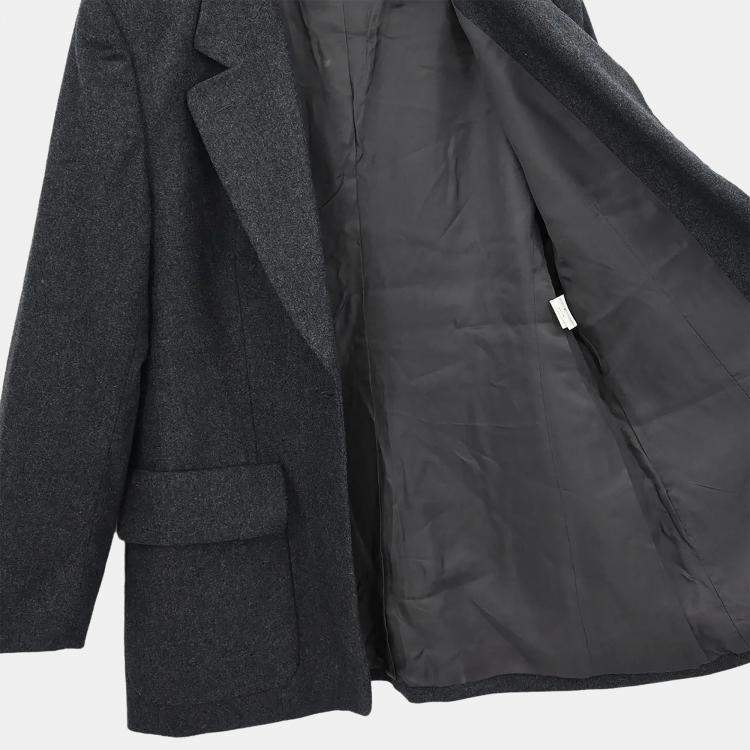 مملوكة مسبقًا Gucci Single Breasted Jacket Gray M