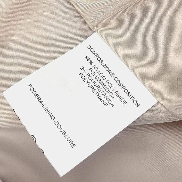 Pre Owned Gucci Coat Beige UP51 Size  M