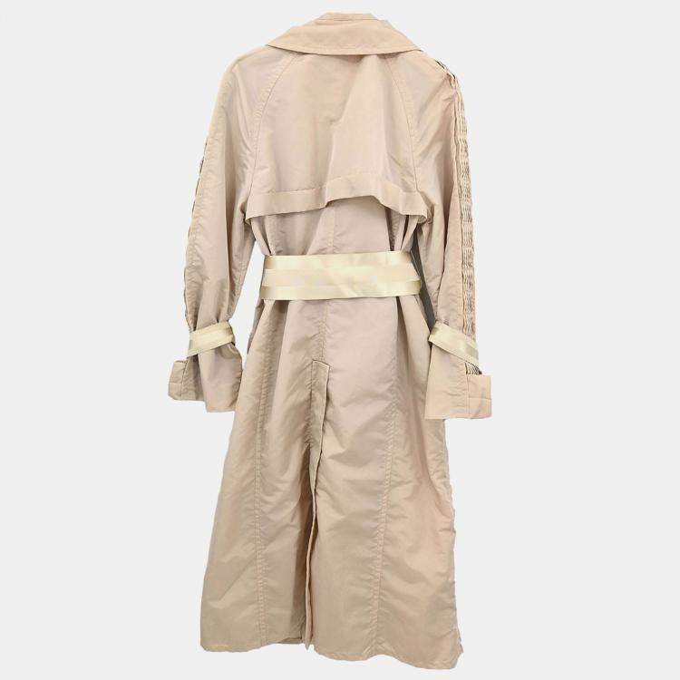 Pre Owned Gucci Coat Beige UP51 Size  M