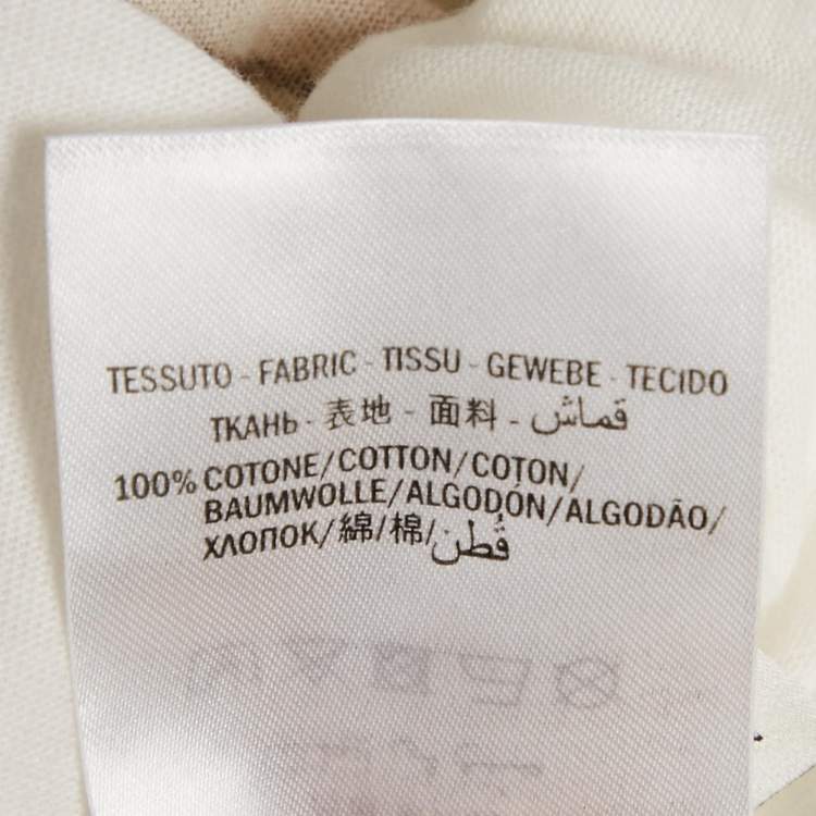 Pre Owned Gucci White Cotton Angelica Hicks Printed Limited Edition Crew Neck T-Shirt XS