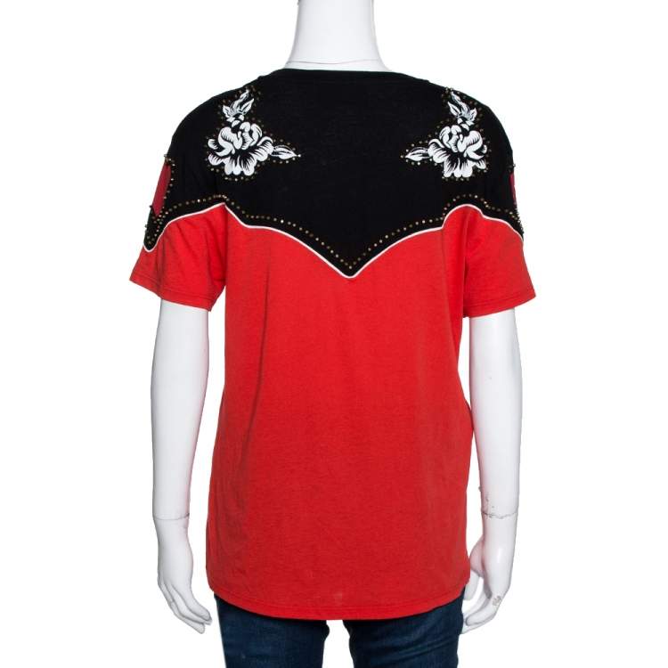 gucci rose t shirt