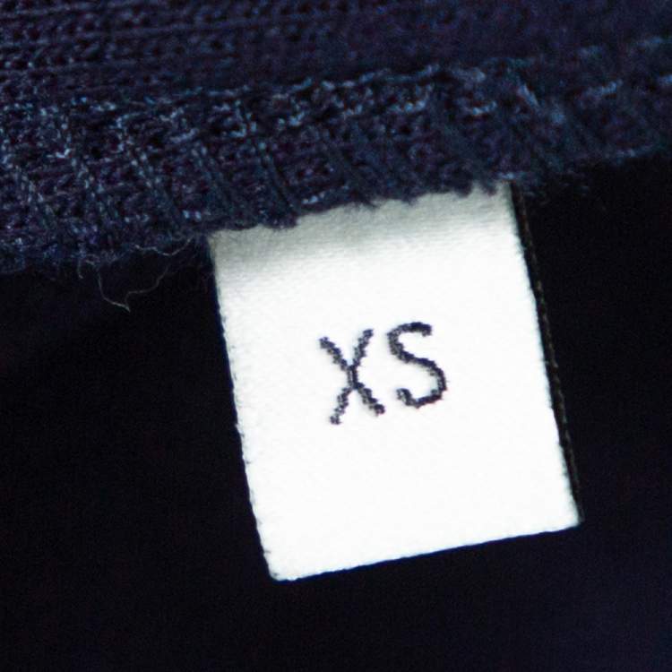 Pre Owned Gucci Navy Blue Cotton Guccify Yourself Printed Tracksuit XS