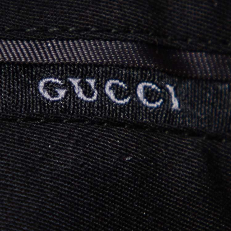 Pre Owned Gucci Black Wool Formal Pants L 