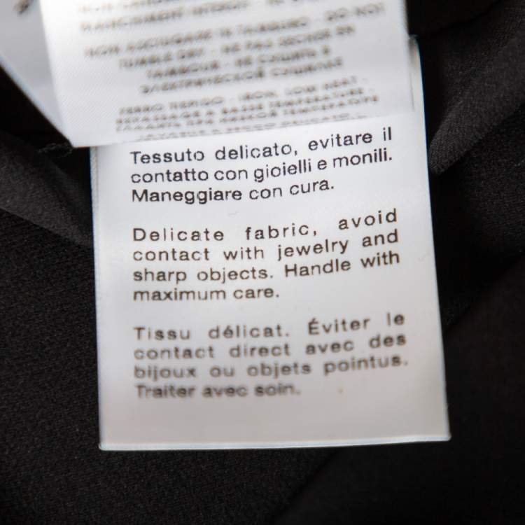 Pre Owned Gucci Multicolored Lurex Jacquard & Silk Zip Front Jacket S