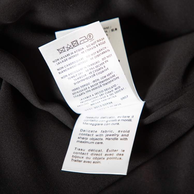 Pre Owned Gucci Multicolored Lurex Jacquard & Silk Zip Front Jacket S