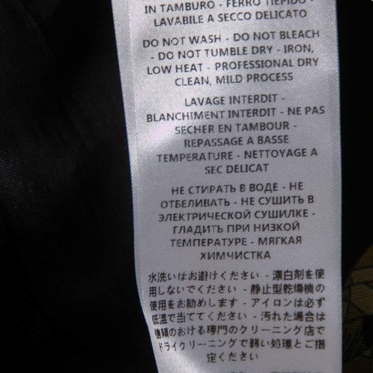 Pre Owned Gucci Multicolored Printed Silk Sleeveless Mini Dress S 