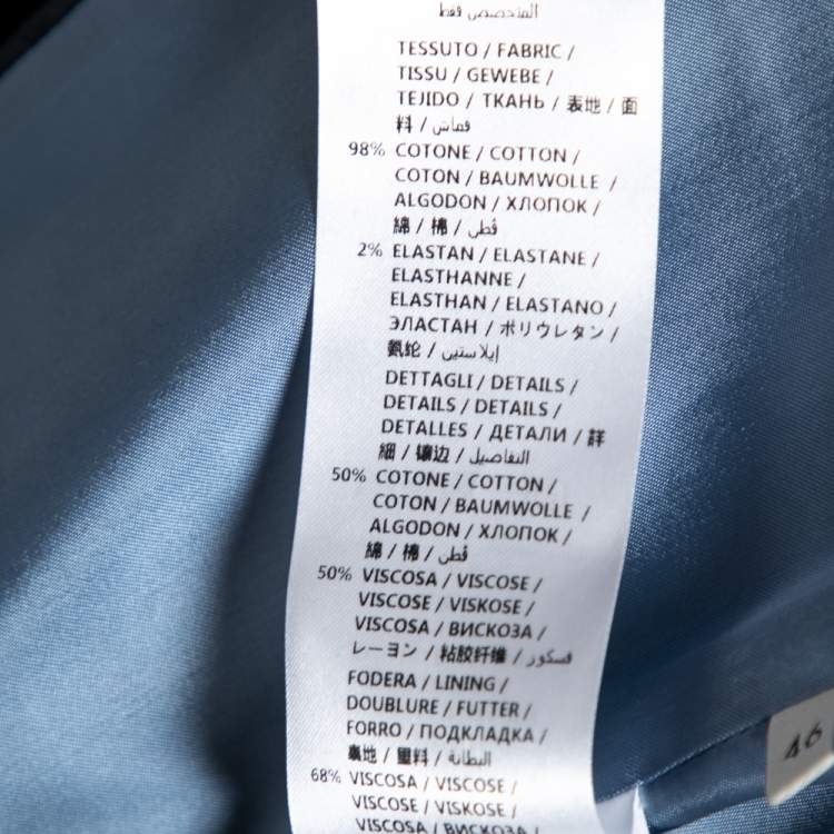 Pre Owned Gucci Black Velvet Embroidered Tiger Embellished Single Breasted Blazer L