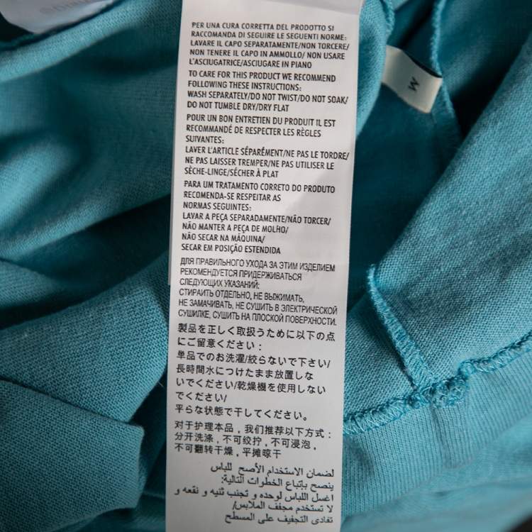 Pre Owned Gucci x Disney Blue Cotton printed Short Sleeve T-Shirt M