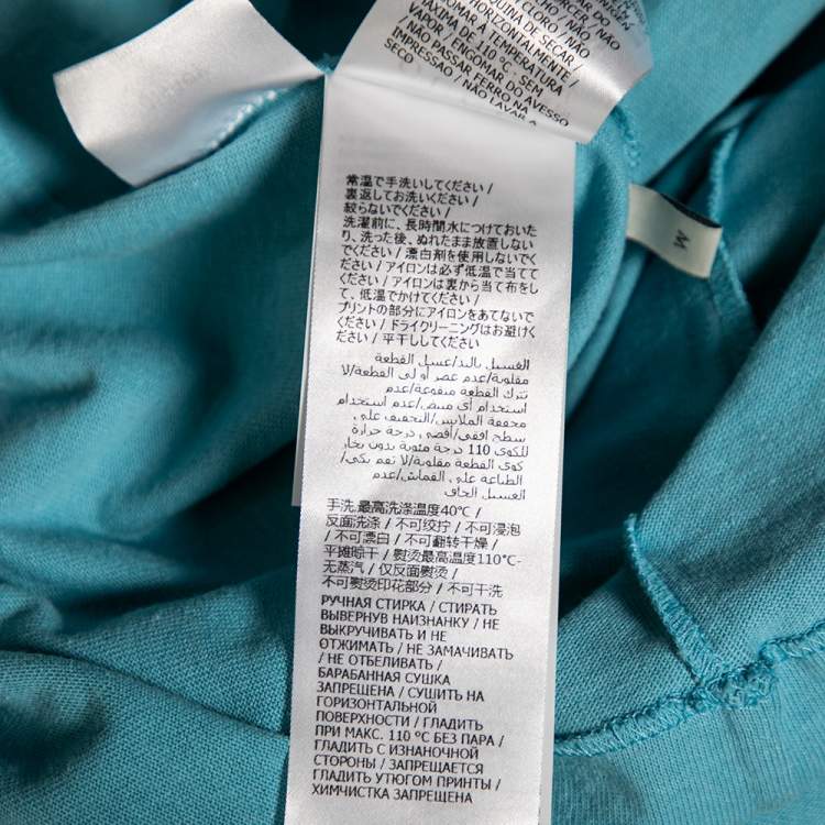 Pre Owned Gucci x Disney Blue Cotton printed Short Sleeve T-Shirt M