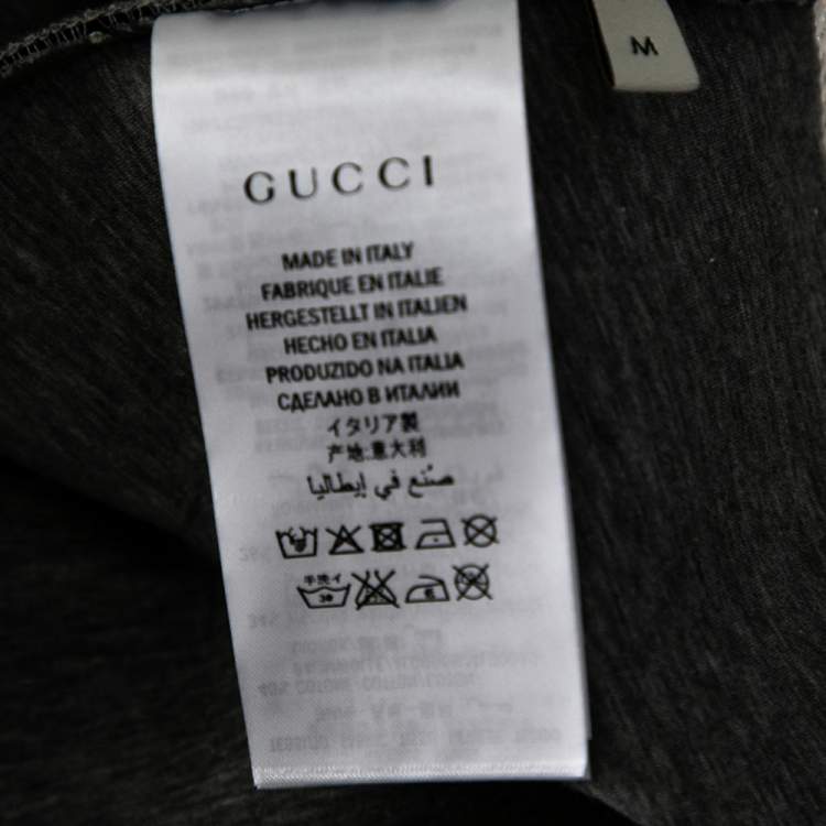 Pre Owned Gucci Black Lace Web Stripe Trimmed Scuba Sartorial Jacket & Skirt Set S/M