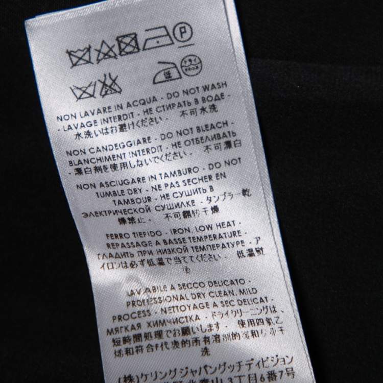 Pre Owned Gucci Black Wool Single Breasted Blazer S