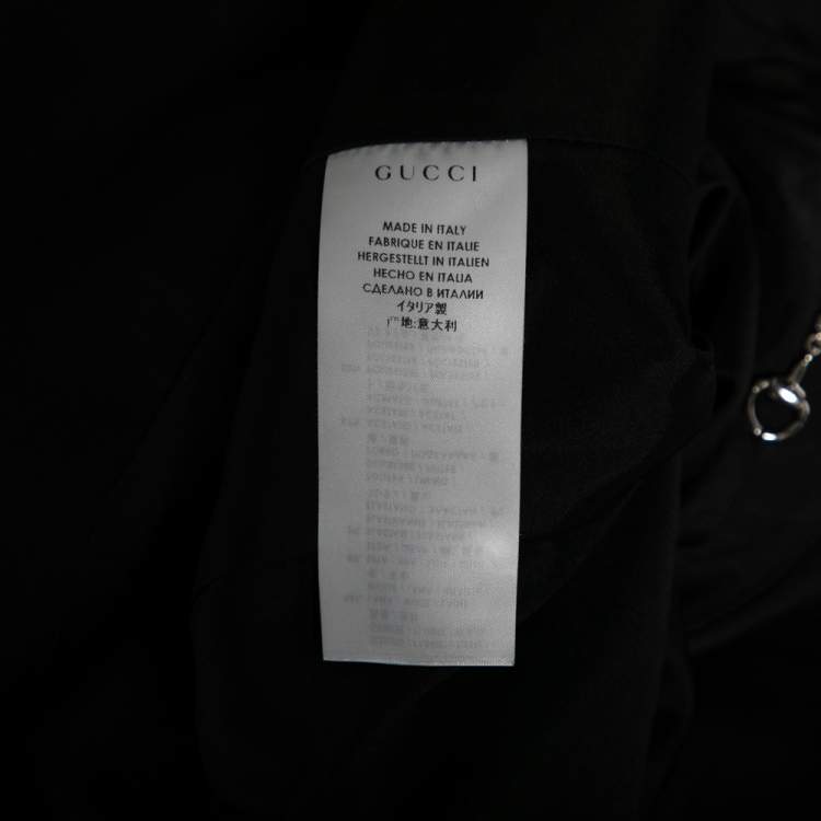 Pre Owned Gucci Black Wool Single Breasted Blazer S