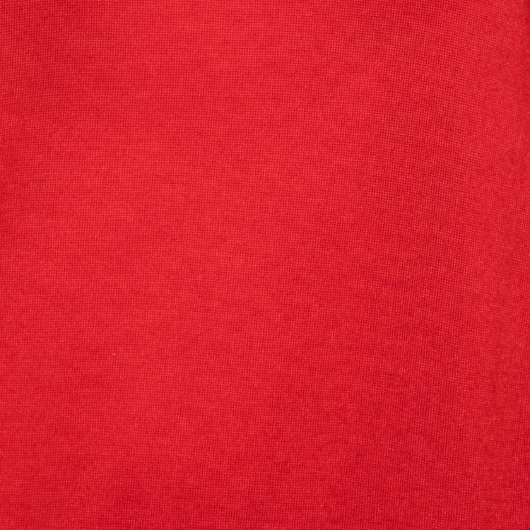 Pre Owned Gucci Red Cashmere & Wool Knit Jumper XS