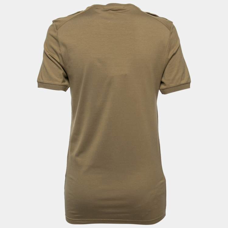 Olive green hot sale gucci shirt