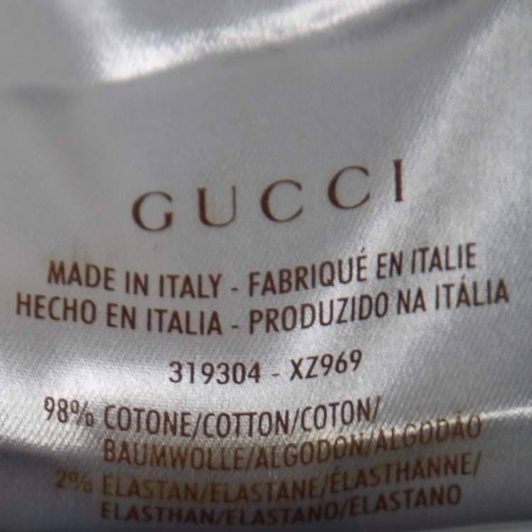 Pre Owned Gucci Dark Blue Denim 70s Jeans S Waist 28"