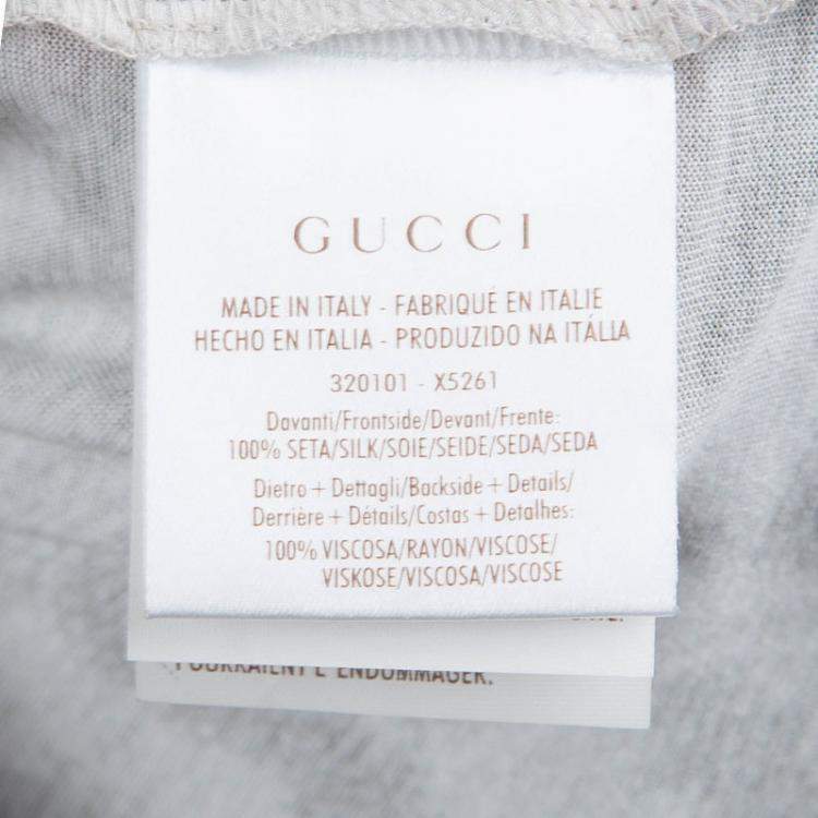Pre Owned Gucci Snakeskin Print Sleeveless  Racerback Tank Top S