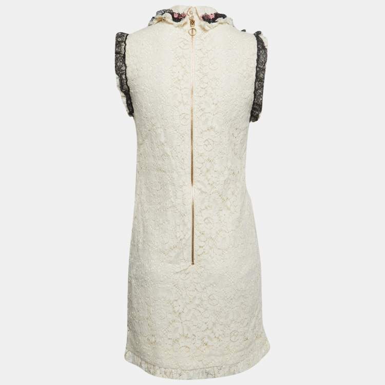 Gucci white lace outlet dress