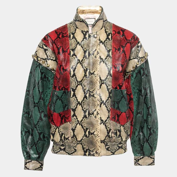 gucci snake bomber jacket