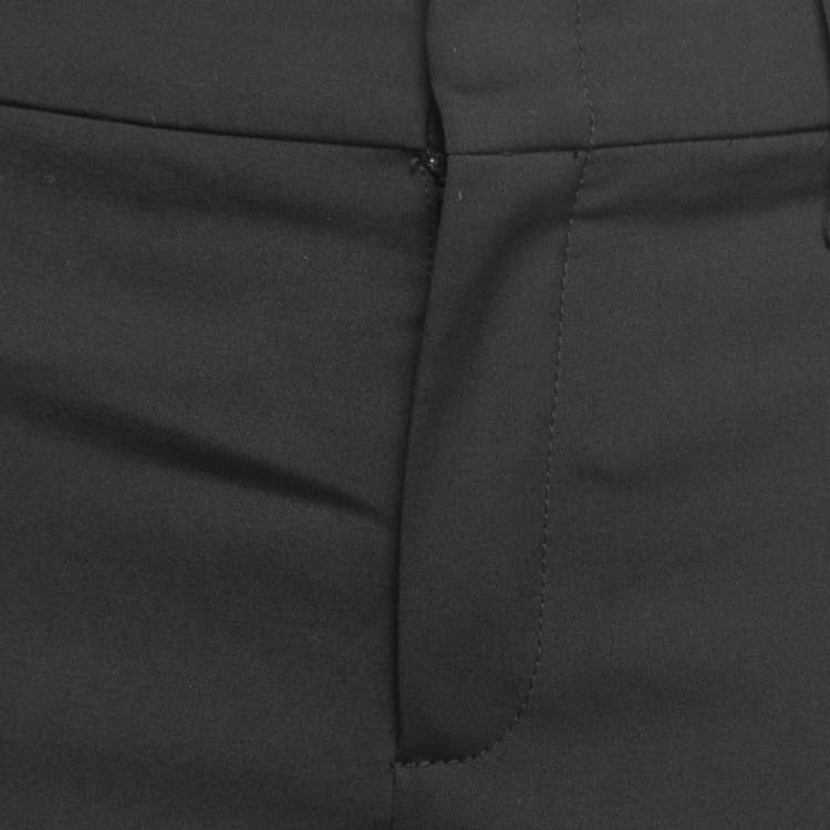Pre Owned Gucci Black Wool Tailored Trousers S