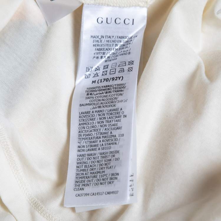 مملوكة مسبقًا Disney X Gucci Micky Mouse Print Cotton Crew Neck Oversized T-Shirt M