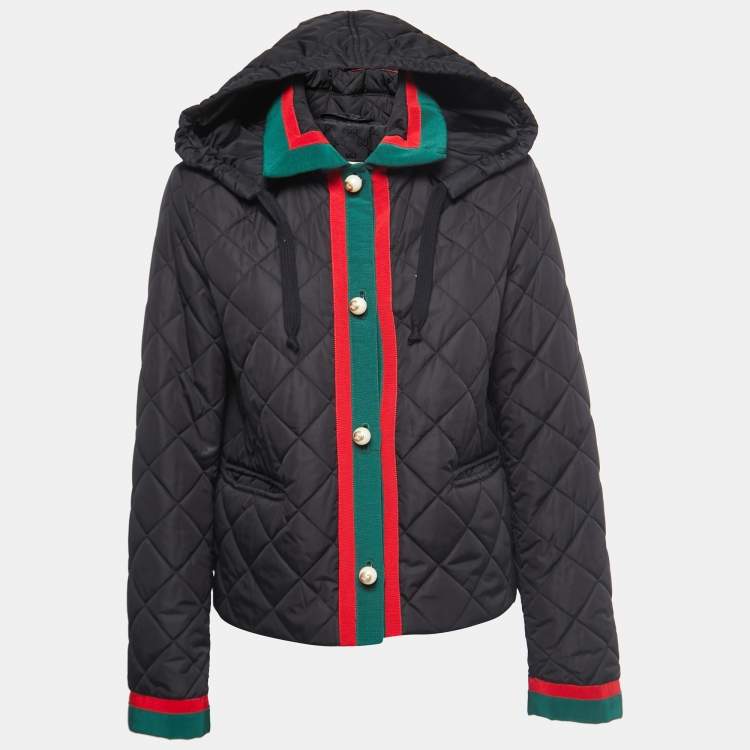 Gucci quilted coat best sale