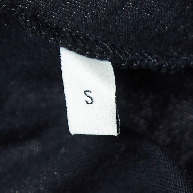 مملوكة مسبقًا Gucci Black Sequined Embroidered Cotton T-Shirt S