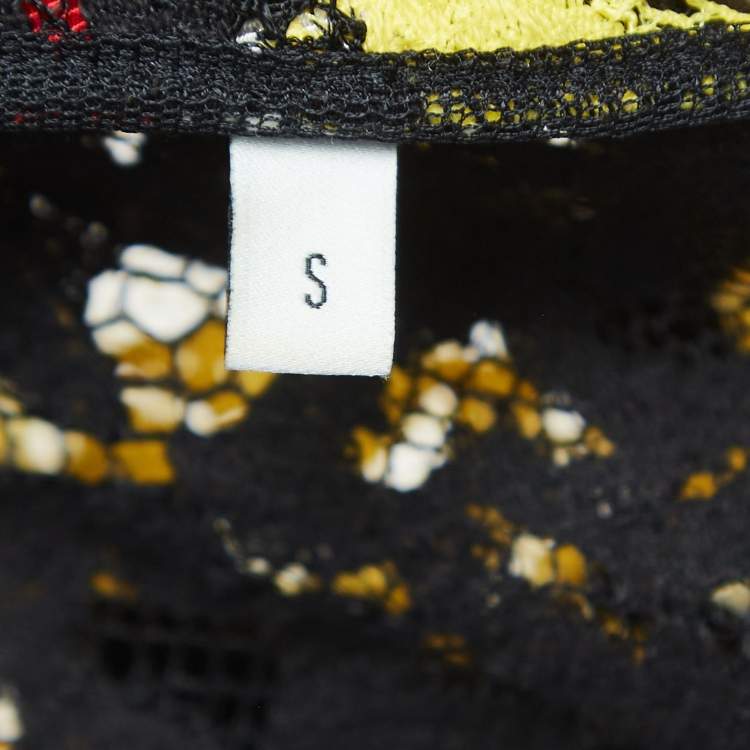 Pre Owned Gucci Black Lace Modern Future Hoodie S
