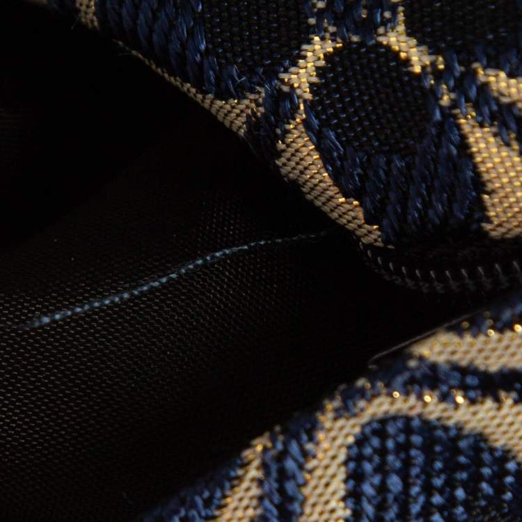 Pre Owned Gucci Black Studded Jersey Trousers M