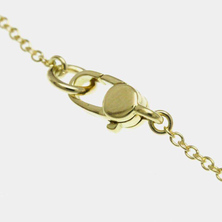Pre Owned Gucci Bit Loafer Necklace Yellow Gold 18K No Stone Necklace 
