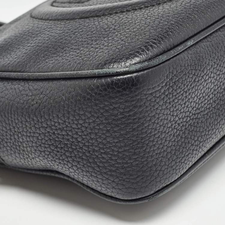 Pre Owned Gucci Black Leather Small Soho Disco Crossbody Bag