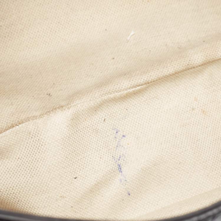Pre Owned Gucci Black Leather Techno Horsebit Hobo