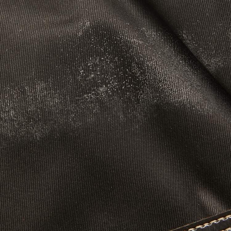 Pre Owned Gucci Dark Brown/BeigeGG Supreme Canvas Medium Joy Boston Bag