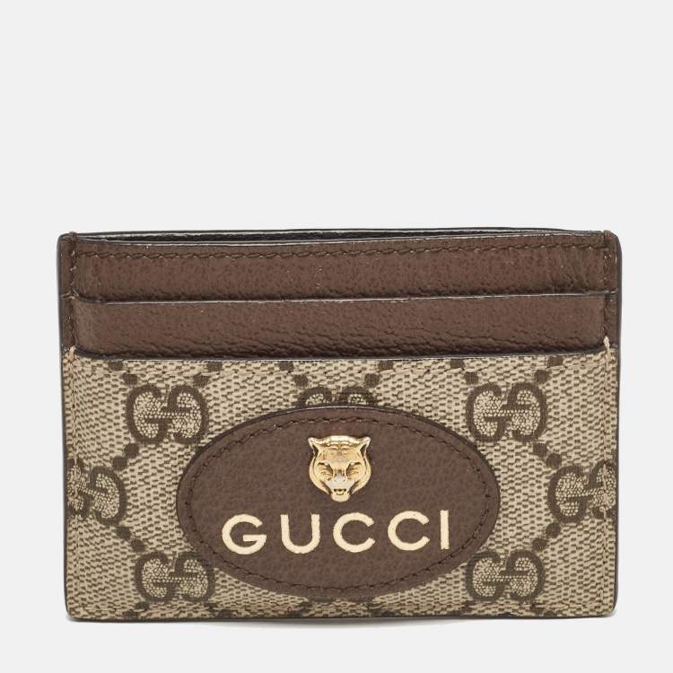 Gucci neo vintage gg supreme wallet best sale