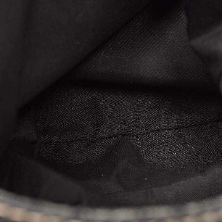 Pre Owned Gucci Grey Leather Large Pelham Hobo