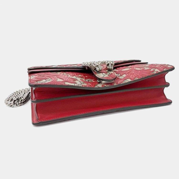 Pre Owned Gucci Arabesque Dionysus Chain Shoulder Bag