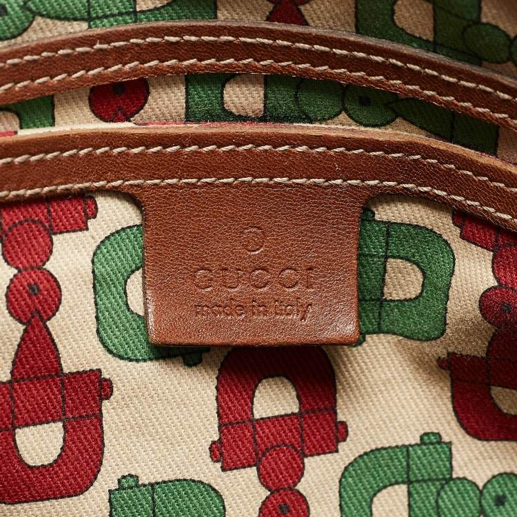 Pre Owned Gucci Brown Guccissima Leather Medium Joy Boston Bag