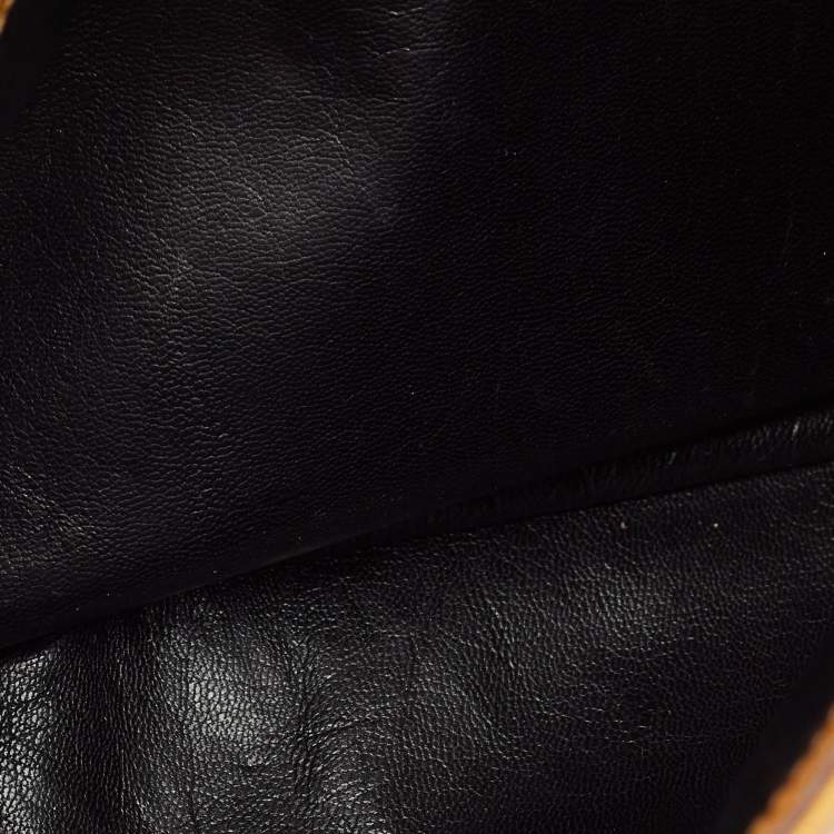 Pre Owned Gucci Yellow Leather Jackie Hobo