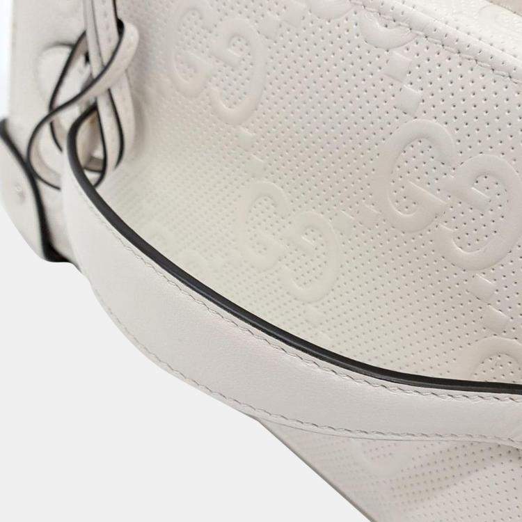 Pre Owned Gucci GG embossed jewelry case