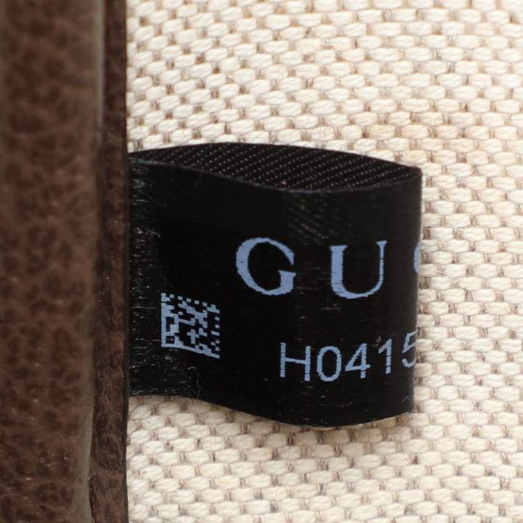 Pre Owned Gucci Beige/Brown GG Supreme Canvas and Leather Medium Ophidia Tote