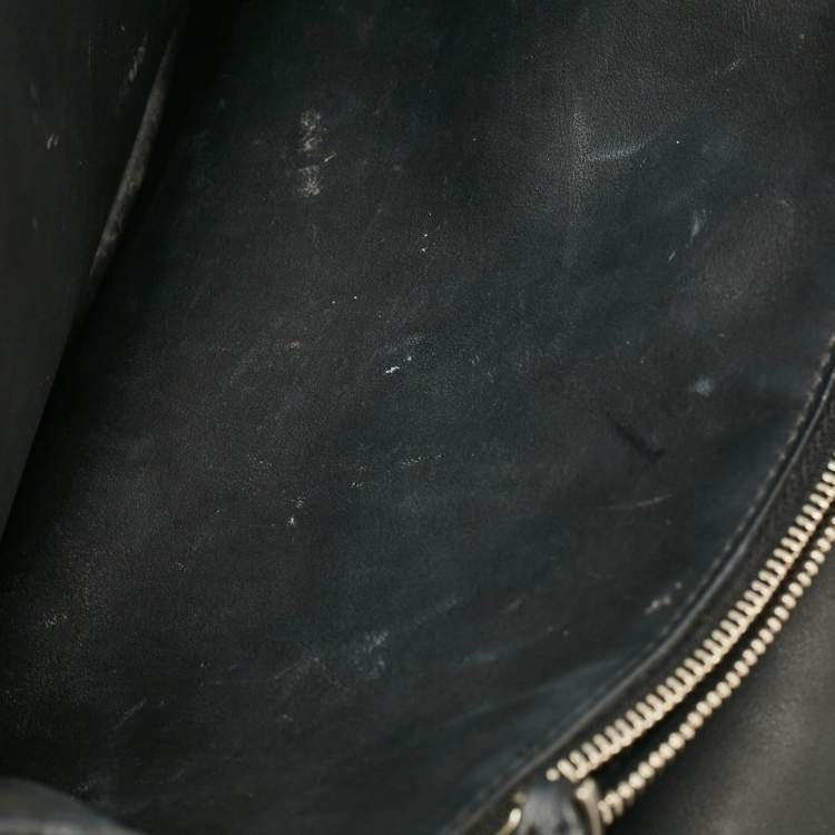 Pre Owned Gucci Black Suede and Leather Medium Dionysus Shoulder Bag