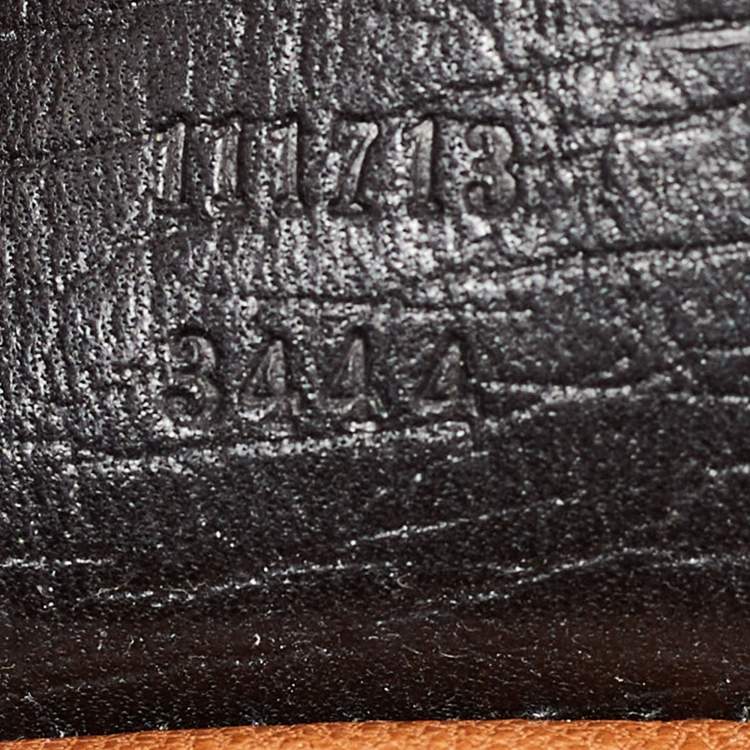 Pre Owned Gucci Black Leather Bamboo Bullet Bag