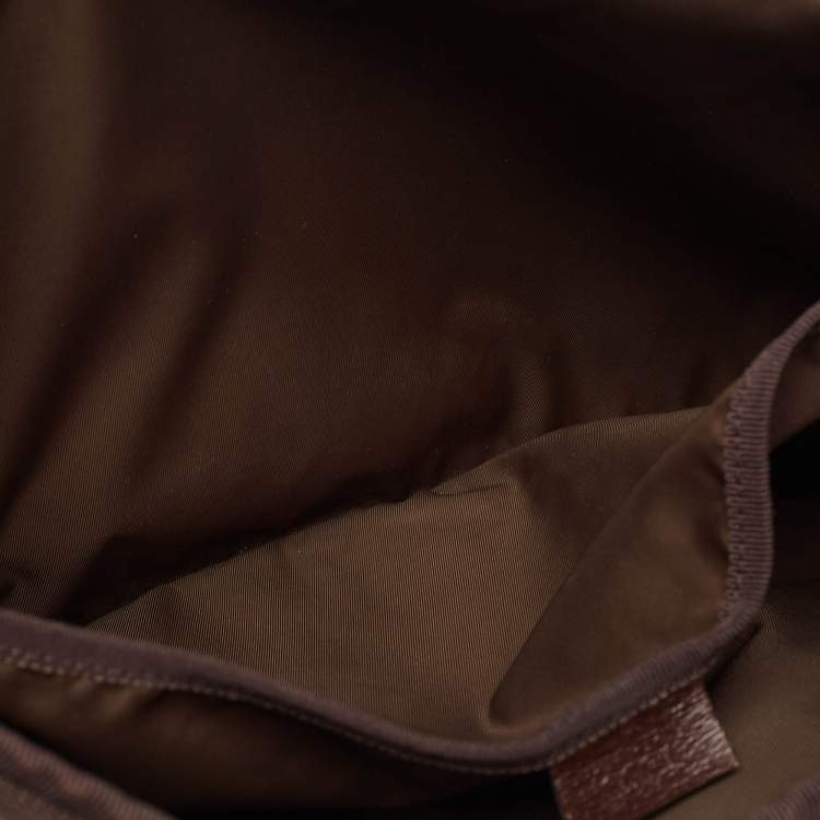 Pre Owned Gucci Beige/Ebony GG Canvas Original Baby Changing Bag