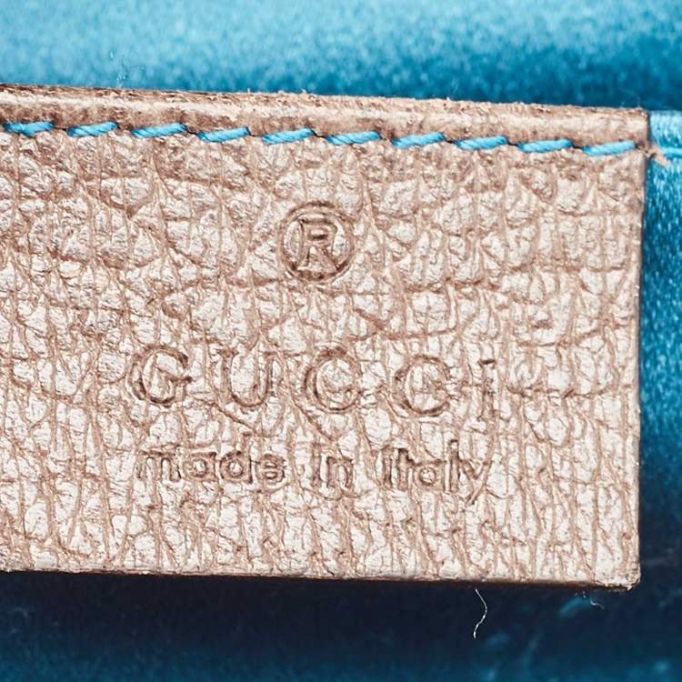 Pre Owned Gucci Beige/Brown GG Supreme Canvas and Leather Ophidia Chain Bag