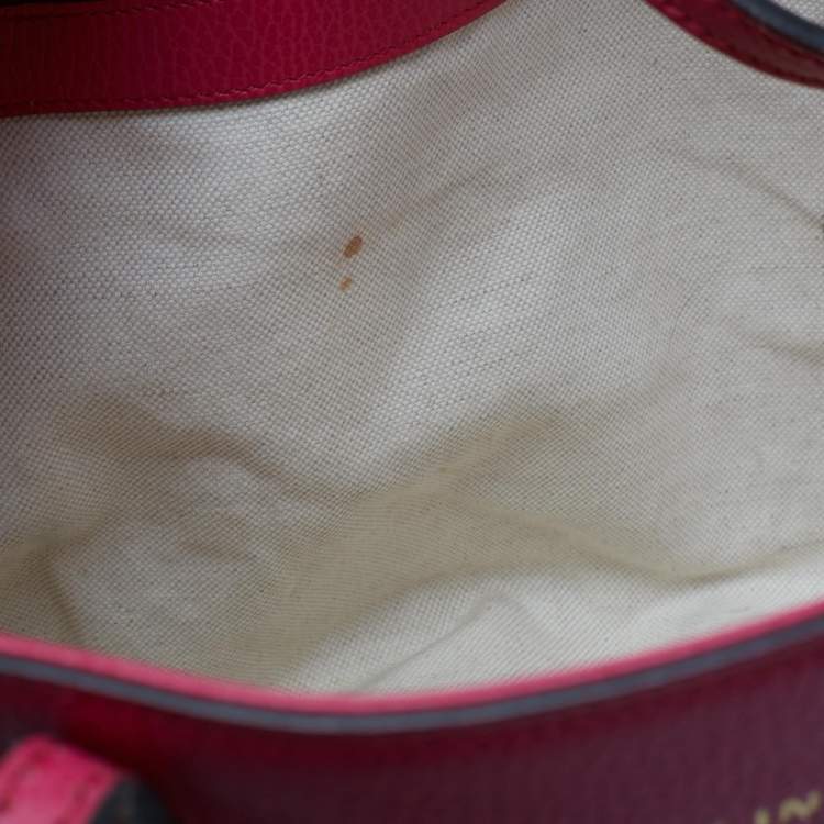 مملوكة مسبقًا Gucci Fuchsia Leather Small Swing Tote