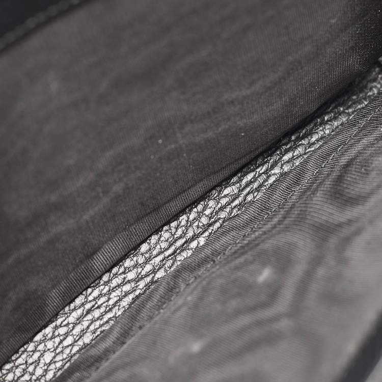 Pre Owned Gucci Black Leather Leather Dionysus Wallet On Chain