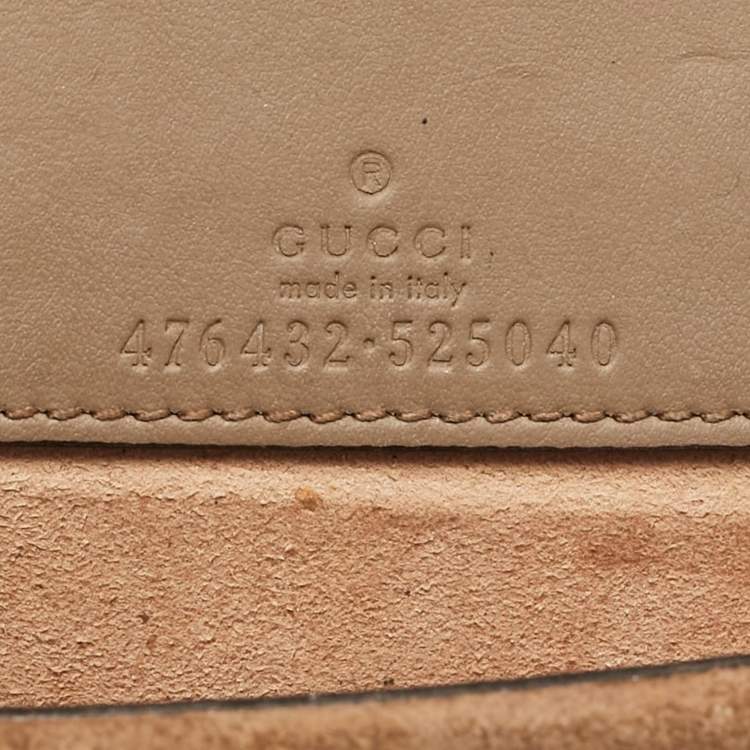 Pre Owned Gucci Beige Coated Canvas and Suede Super Mini Dionysus Crossbody Bag
